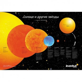 Постер LEVENHUK «Солнце и другие звезды»
