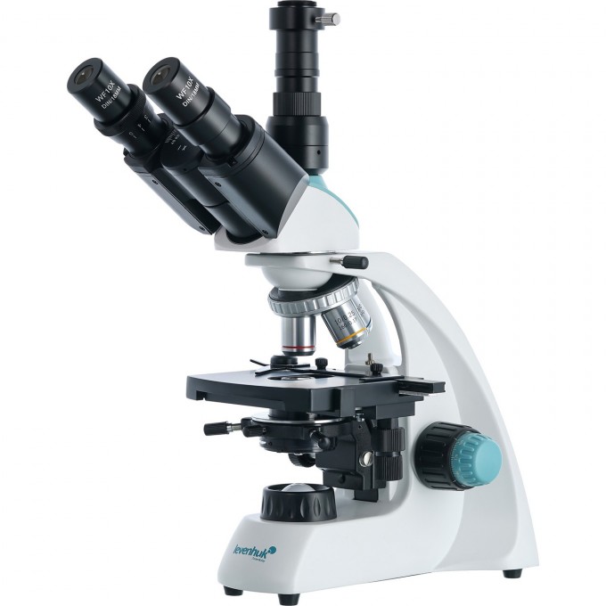 Микроскоп цифровой LEVENHUK D400T, 3,1 Мпикс, тринокулярный 75435