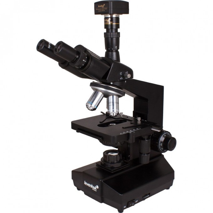 Микроскоп цифровой LEVENHUK D870T, 8 Мпикс, тринокулярный 40030