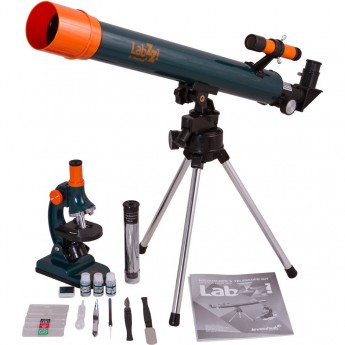 Набор LEVENHUK LabZZ MT2: микроскоп и телескоп