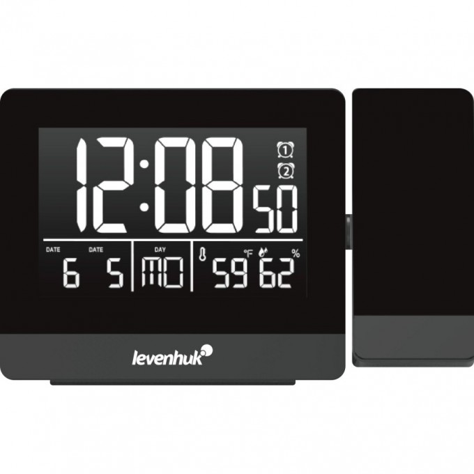 Часы-термометр LEVENHUK WEZZER BASE L70 с проектором 78889